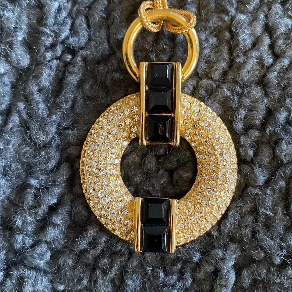 Vintage Napier Rhinestone Necklace